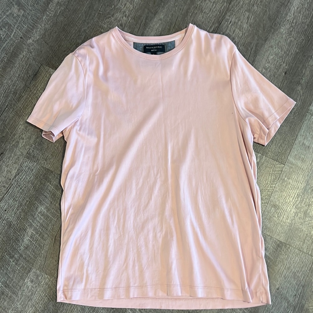 Pink Men’s Banana Republic T Shirt